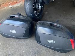 Givi Topcase und Seitenkoffer