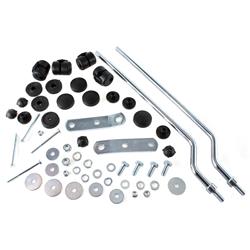 Montagematerial Flyscreen halbhoch für Vespa PX