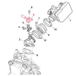 Halterung PIAGGIO, Einspritzdüse für Vespa GTS/GTS Super/GTV 300ccm HPE (`18-)