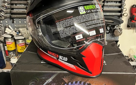 Endurohelm Broken Head Road Pirate NEU - Bild 1