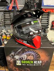 Endurohelm Broken Head Road Pirate NEU