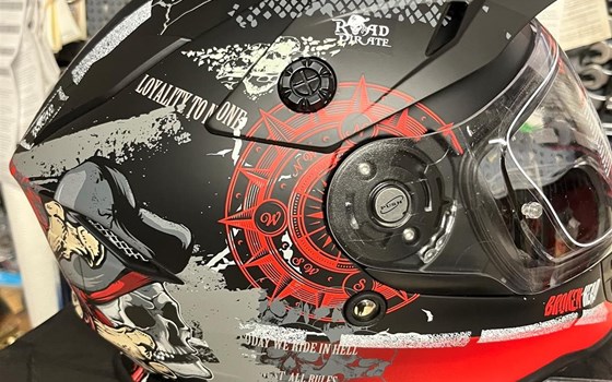 Endurohelm Broken Head Road Pirate NEU - Bild 5