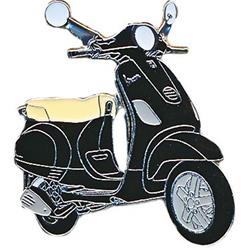 Pin mit Motiv Vespa LX 125 Motorroller