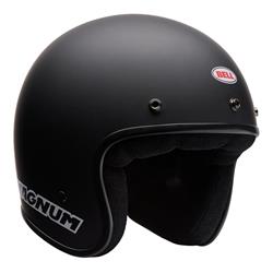 Helm BELL Magnum Solid, schwarz matt, Gr. S, 55-56cm Jethelm