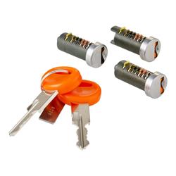 Schließzylinder Set VICMA, Zündschloss/Gepäckfach, 296881 für PIAGGIO Hexagon EXS/EXV 125/150ccm