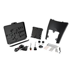 Nummernschildhalter Rücklicht WUNDERKIND für österreichische Kennzeichen 210 x 170 mm, hinten, 107239-A98-F15 für Vespa GTS/GTS Super/GTV 125/300/310ccm (2023-)