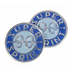 Embleme "SUPER SPRINT 90" für Vespa SS90