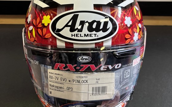 Helm Arai RX-7 V Nakagami GP 3 "M" - Bild 1