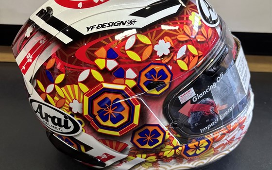 Helm Arai RX-7 V Nakagami GP 3 "M" - Bild 2
