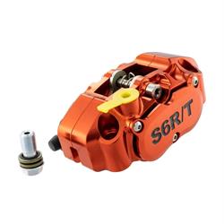 Bremszange Stage6 R/T MK2 RADIAL, für GRIMECA Scheibenbremse Classic NT/PX'98/MY 20mm mit Achsaufnahme Radial 82mm, vorne für Vespa 50-125/PV/ET3/PK/S/SS/XL/XL2/125 VNA -TS/150 VBA-Super/Rally/PX/PE/T