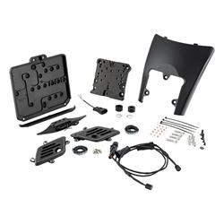 Nummernschildhalter Rücklicht WUNDERKIND für schweizer Kennzeichen 180 x 140 mm, hinten, 107430-A99-F15 für Vespa GTS/GTS Super/GTV 125/300/310ccm (2023-)