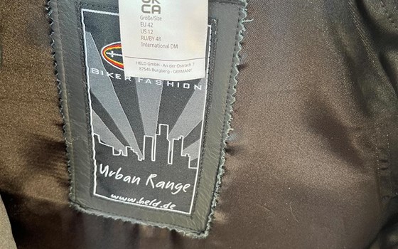 Damen Motorrad Lederjacke von Held - Bild 3