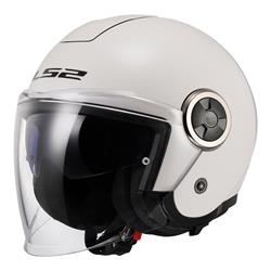 Helm LS2 Classy, weiß glänzend, Gr. XL, 59-60cm Jethelm