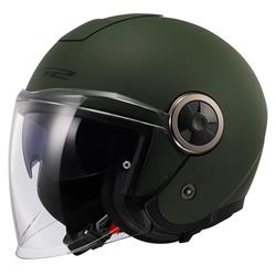 Helm LS2 Classy, green matt, Gr. L, 57-58cm Jethelm