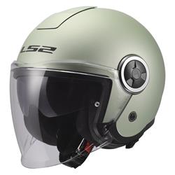 Helm LS2 Classy, hellgrün matt, Gr. 2XL, 61-62cm Jethelm