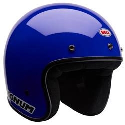 Helm BELL Magnum Solid, blau, Gr. M, 57-58cm Jethelm