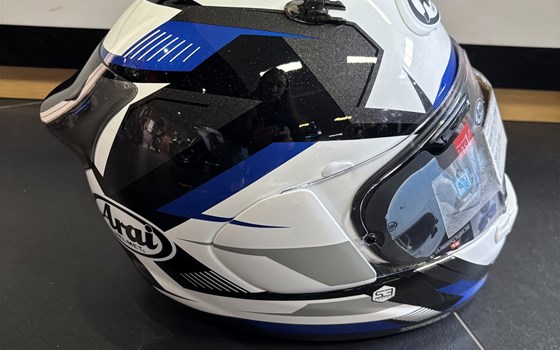 Helm Arai Quantic Supra  blau "M" - Bild 2