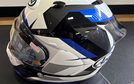 Helm Arai Quantic Supra  blau "M" - Bild 3