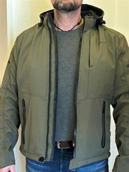 Motorradjacke Softshell mit Protektoren