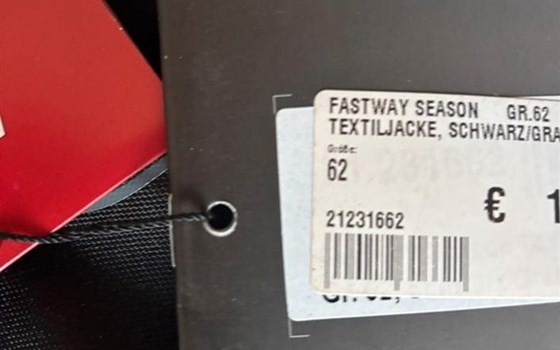 Motorradjacke Textil Fast Way Gr.62 - Bild 3