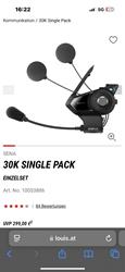 Sena 30K Hd Single Pack Einzelset