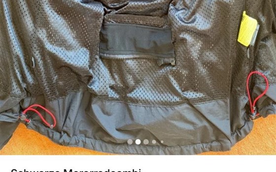 Schwarze Motorradcombi Damen - Bild 5