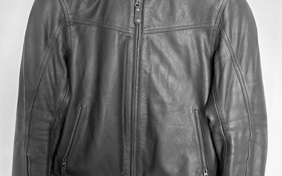 ROLAND SANDS DESIGN WALKER Lederjacke  schwarz  Größe M - Bild 1