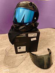 HJC RPHA 12 Carbon Motorradhelm L 58/59 Cardo 3 Visiere