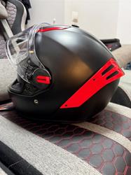 Shark Spartan RS Helm - Matt Schwarz, Größe S, wie neu