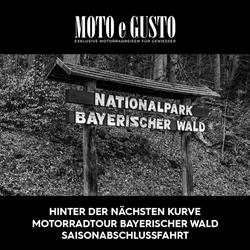  Saisonabschluss Motorradtouren 2027 – Bayerischer Wald