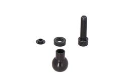 1"" Kugel für M10-Spiegelgewinde. Für M10 x 1,25 mm Gewinde. Für RAM Arm. Schwarz.