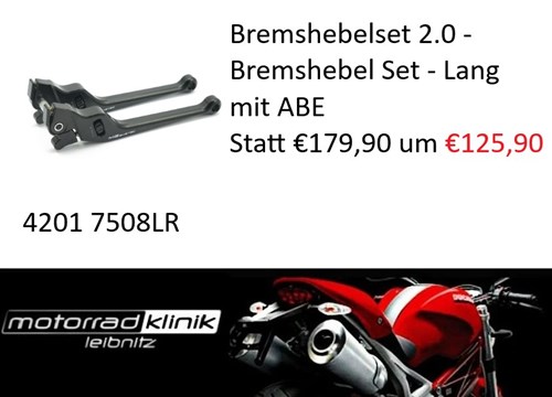 Bremshebel Set 2.0 Standard Länge