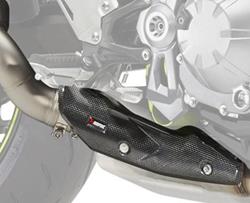 HEAT SHIELD EXHAUST Z900 ab 2025 Akrapovic Carbon  Heat Shield (Z900/SE)