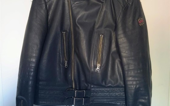 Lederjacke Erbo Größe L schwarz - Bild 1