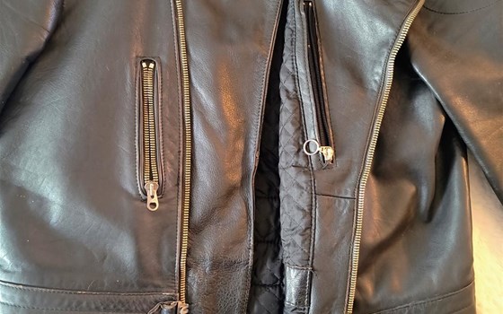 Lederjacke Erbo Größe L schwarz - Bild 10