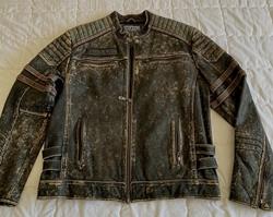 Affliction Lederjacke Limited Edition Gr. XL