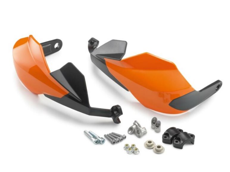 KTM Handschutz geschlossen weiß