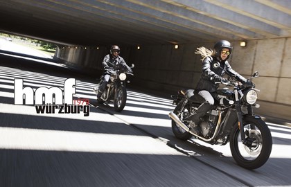 Leihmotorrad Triumph Speed Twin 900