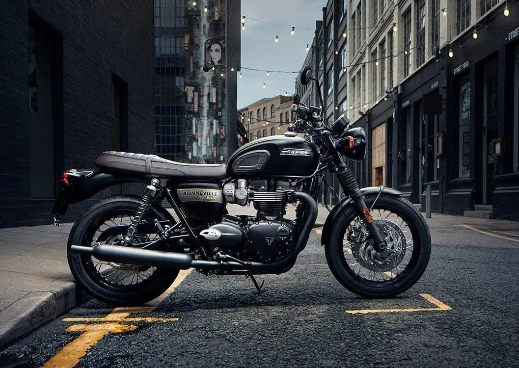 Verleihmotorrad Triumph Bonneville T120 vom Händler hmf Motorräder GmbH