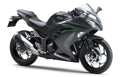 Leihmotorrad Kawasaki Ninja 300