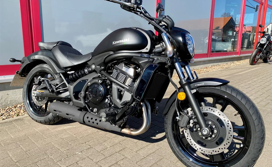 Verleihmotorrad Kawasaki Vulcan S vom Händler BikerWorld Rosenow Bild 1: Verleihmotorrad Kawasaki Vulcan S vom Händler BikerWorld Rosenow