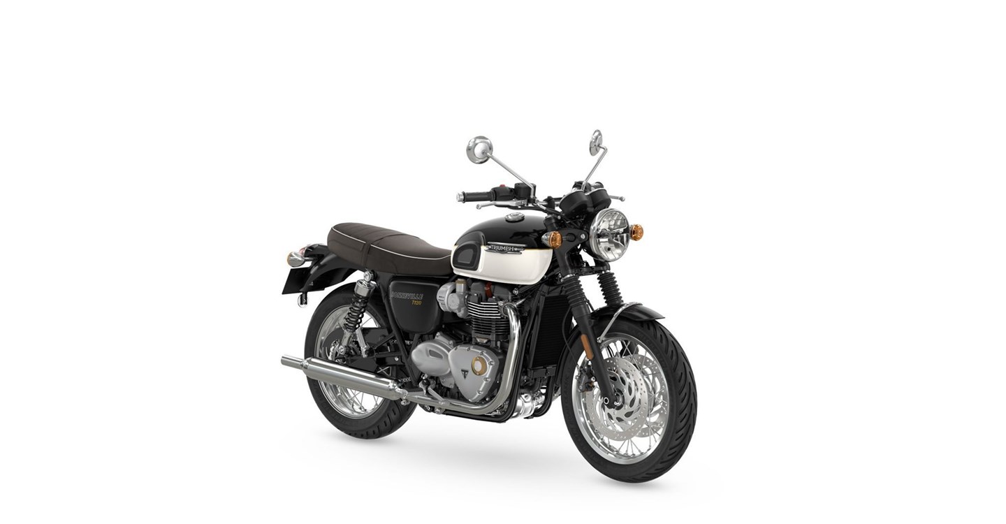 Verleihmotorrad Triumph Bonneville T120 vom Händler Motorrad Dirnberger GmbH & Co. KG