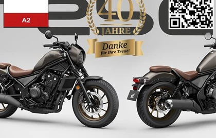 Leihmotorrad Honda CMX500 Rebel S Leihmotorrad Honda CMX500 Rebel S