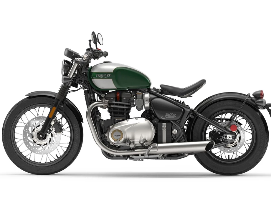 Verleihmotorrad Triumph Bonneville Bobber vom Händler Klingenberger Kehl GbR Bild 6: Verleihmotorrad Triumph Bonneville Bobber vom Händler Klingenberger Kehl GbR
