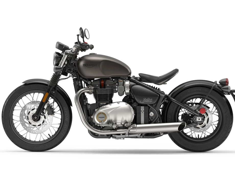 Verleihmotorrad Triumph Bonneville Bobber vom Händler Klingenberger Kehl GbR Bild 5: Verleihmotorrad Triumph Bonneville Bobber vom Händler Klingenberger Kehl GbR