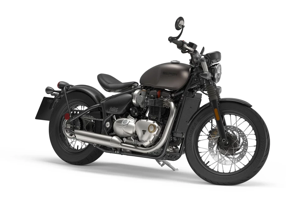 Verleihmotorrad Triumph Bonneville Bobber vom Händler Klingenberger Kehl GbR Bild 3: Verleihmotorrad Triumph Bonneville Bobber vom Händler Klingenberger Kehl GbR
