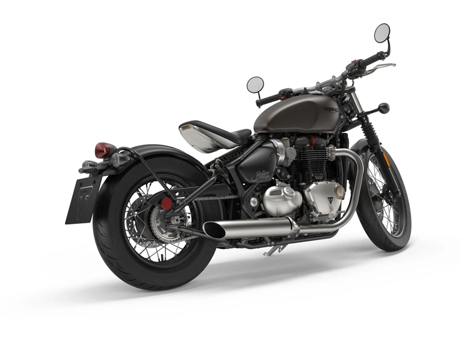 Verleihmotorrad Triumph Bonneville Bobber vom Händler Klingenberger Kehl GbR Bild 2: Verleihmotorrad Triumph Bonneville Bobber vom Händler Klingenberger Kehl GbR