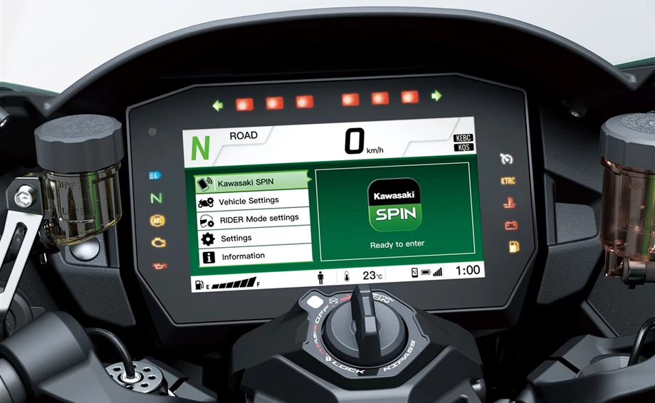 Verleihmotorrad Kawasaki Ninja H2 SX SE vom Händler AMS STORE BERLIN GmbH Bild 2: Verleihmotorrad Kawasaki Ninja H2 SX SE vom Händler AMS STORE BERLIN GmbH