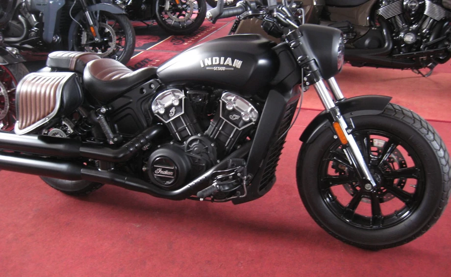 Verleihmotorrad Indian Scout Bobber 1131 vom Händler Spocks Motorcycles GmbH Bild 1: Verleihmotorrad Indian Scout Bobber 1131 vom Händler Spocks Motorcycles GmbH