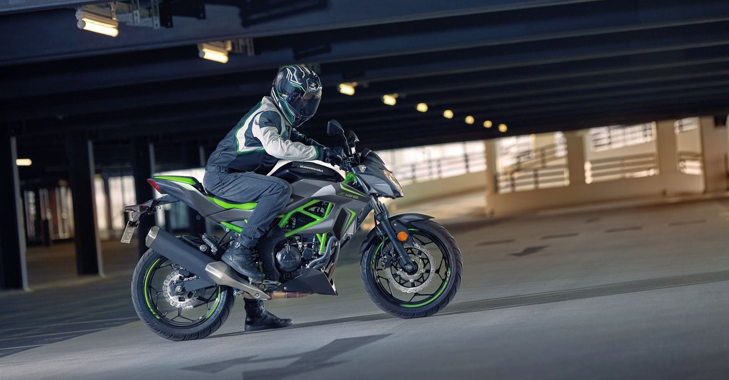 Verleihmotorrad Kawasaki Z125 vom Händler BKM Bikes Handels GmbH